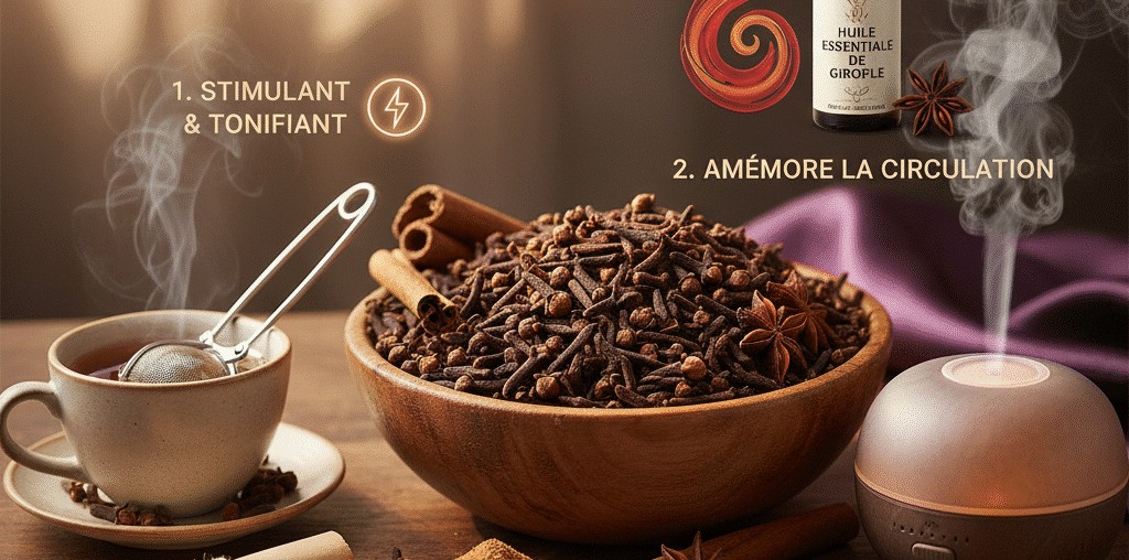 vertus du clou de girofle